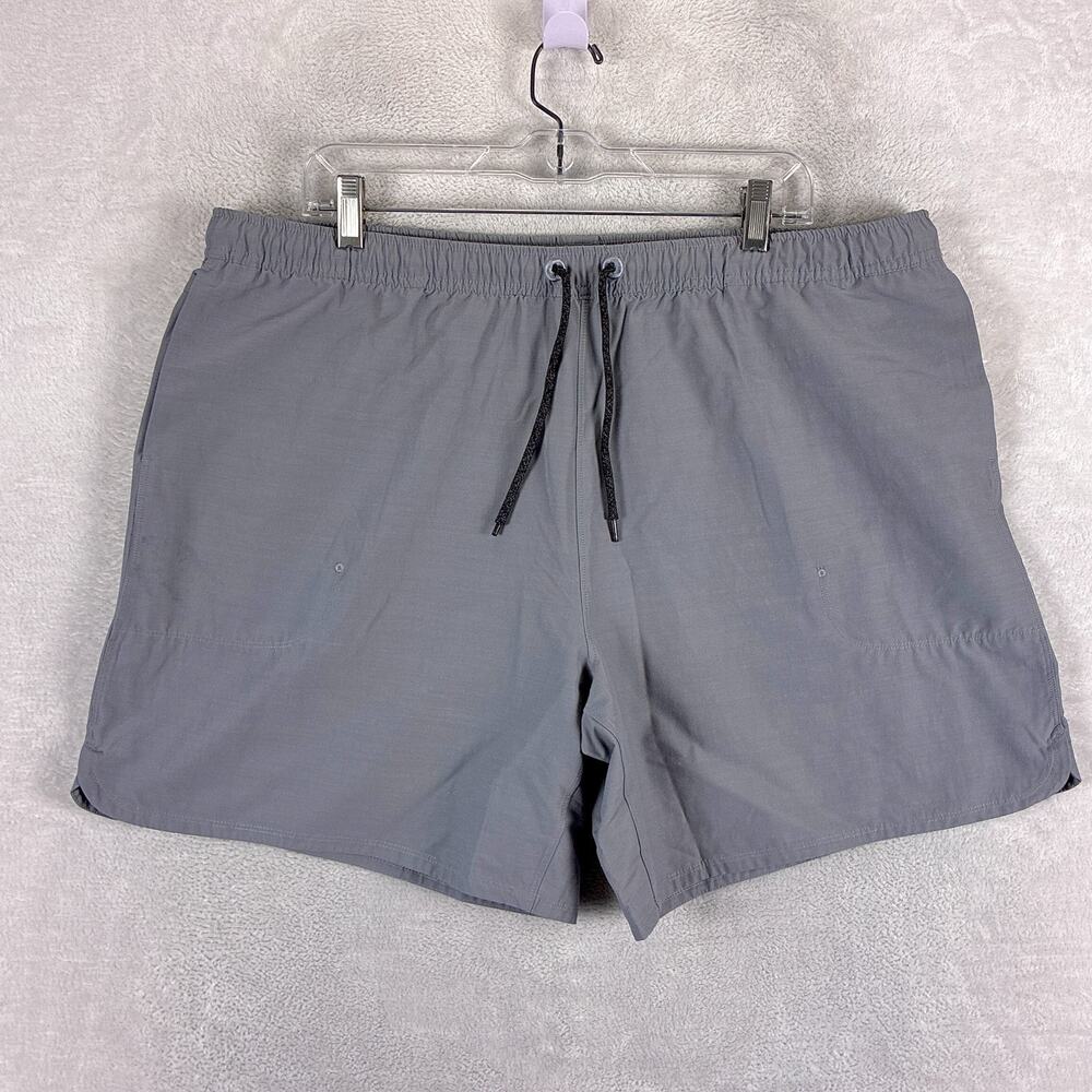 Allbirds Shorts Mens XXL Gray Natural Run Merino Wool Blend Preppy Gym Workout